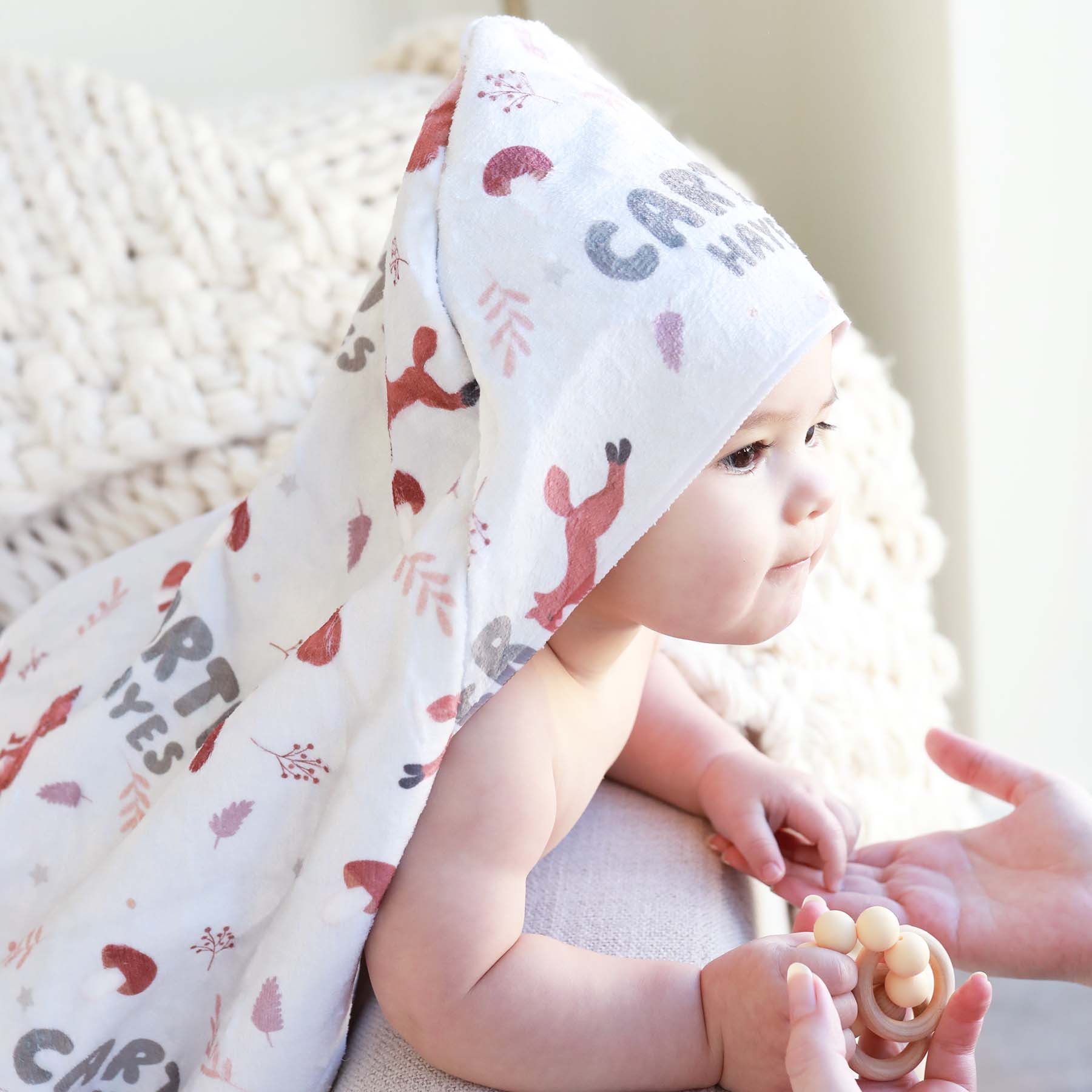 Personalized Hooded Towel