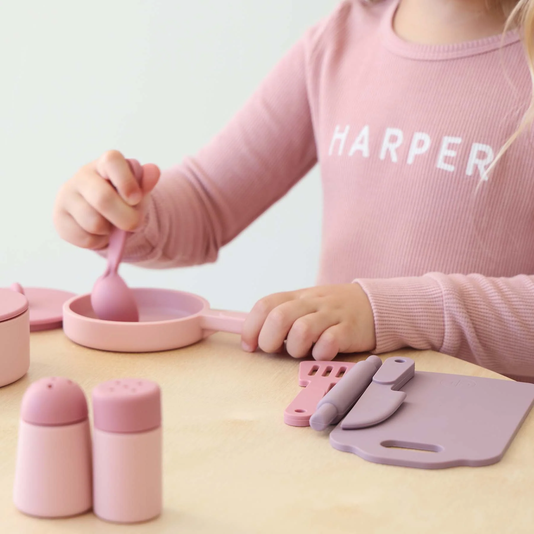 Silicone Play Kitchen Set