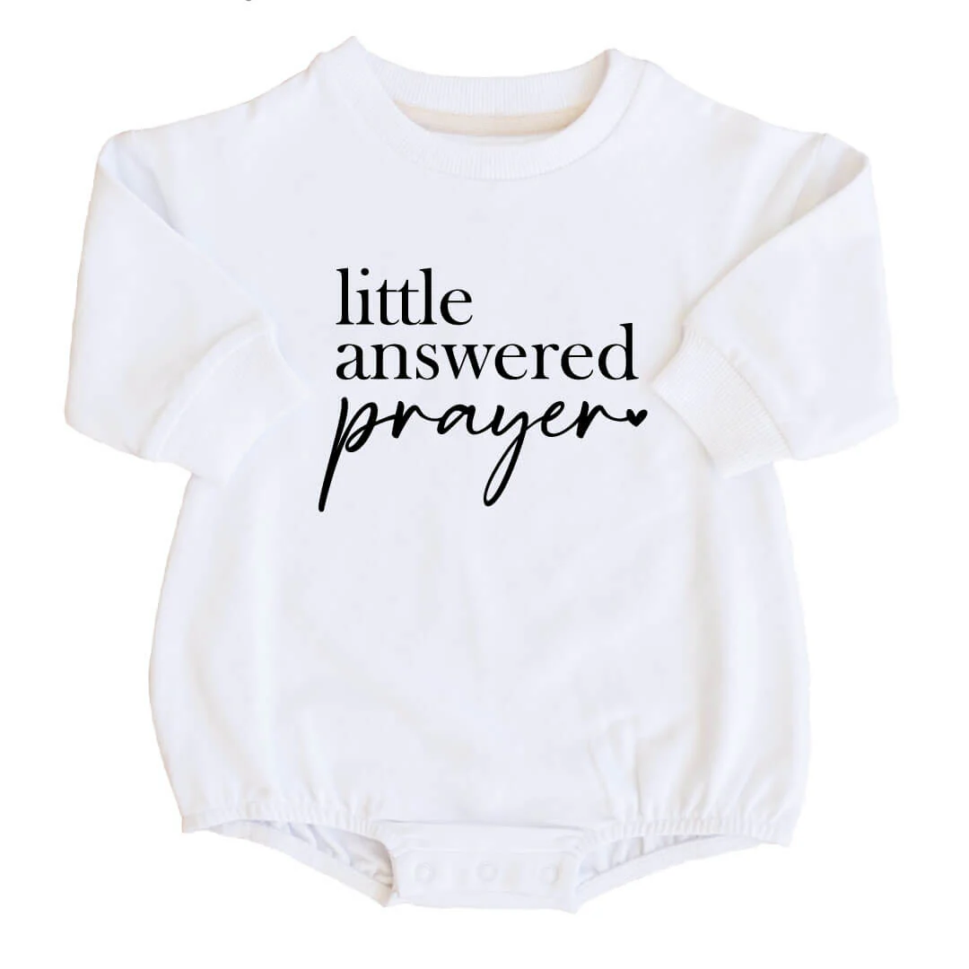 Soft Bubble Romper | White