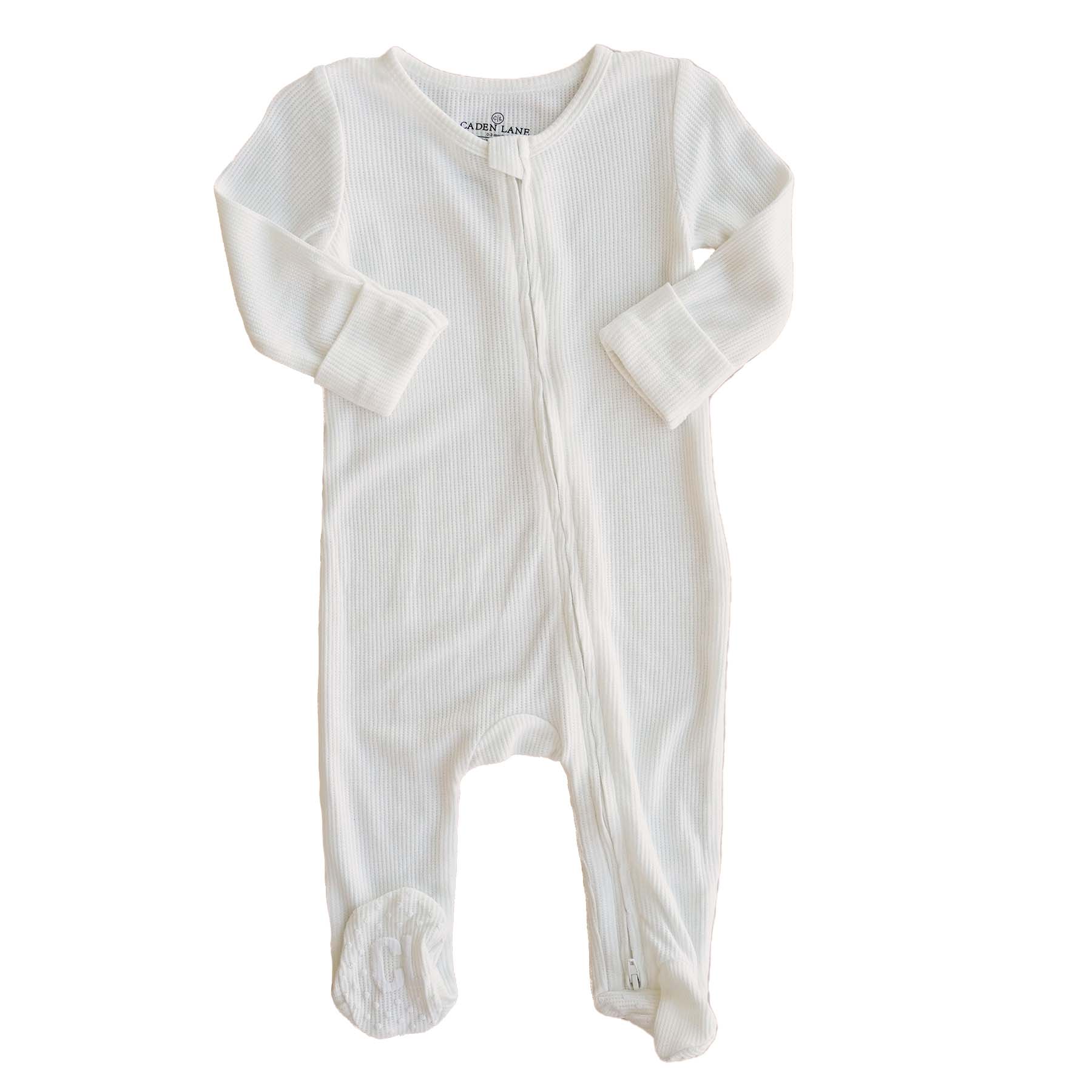 Soft Wool Zipper Footie