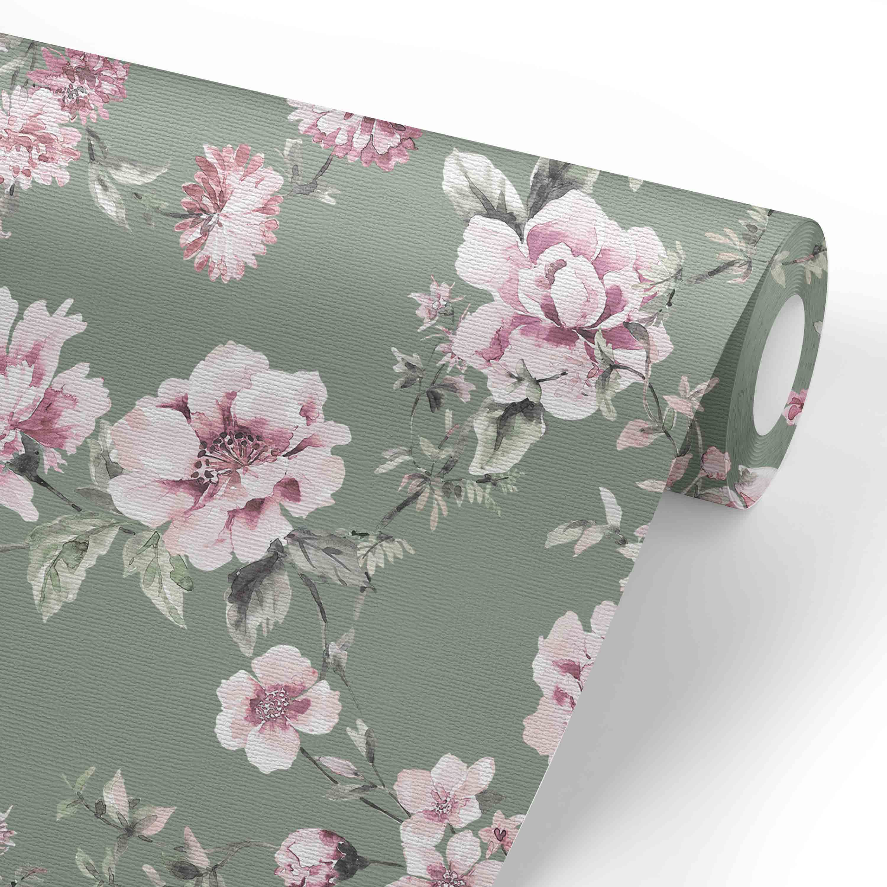 Floral Removable Wallpaper