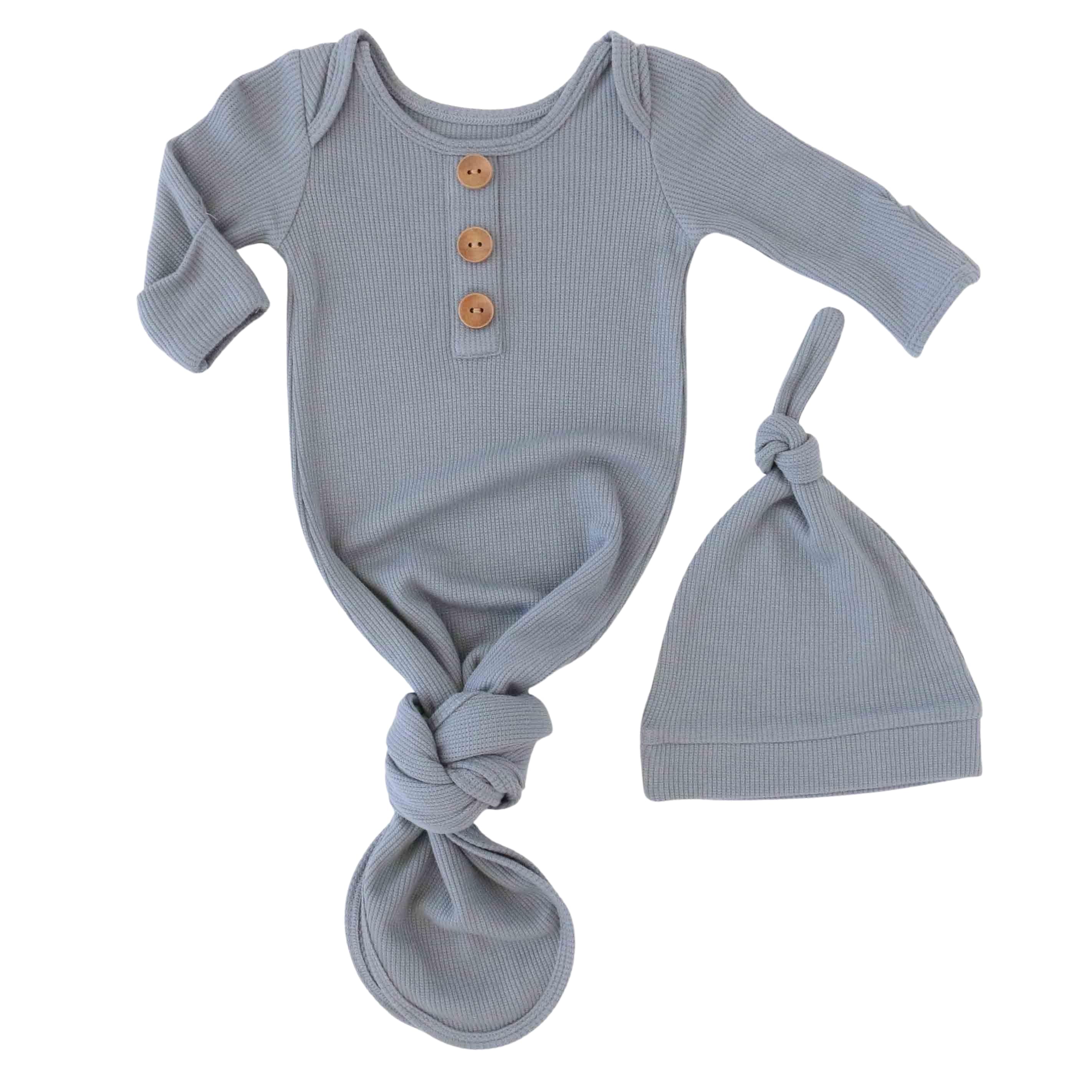 Knot Gown and Hat Set