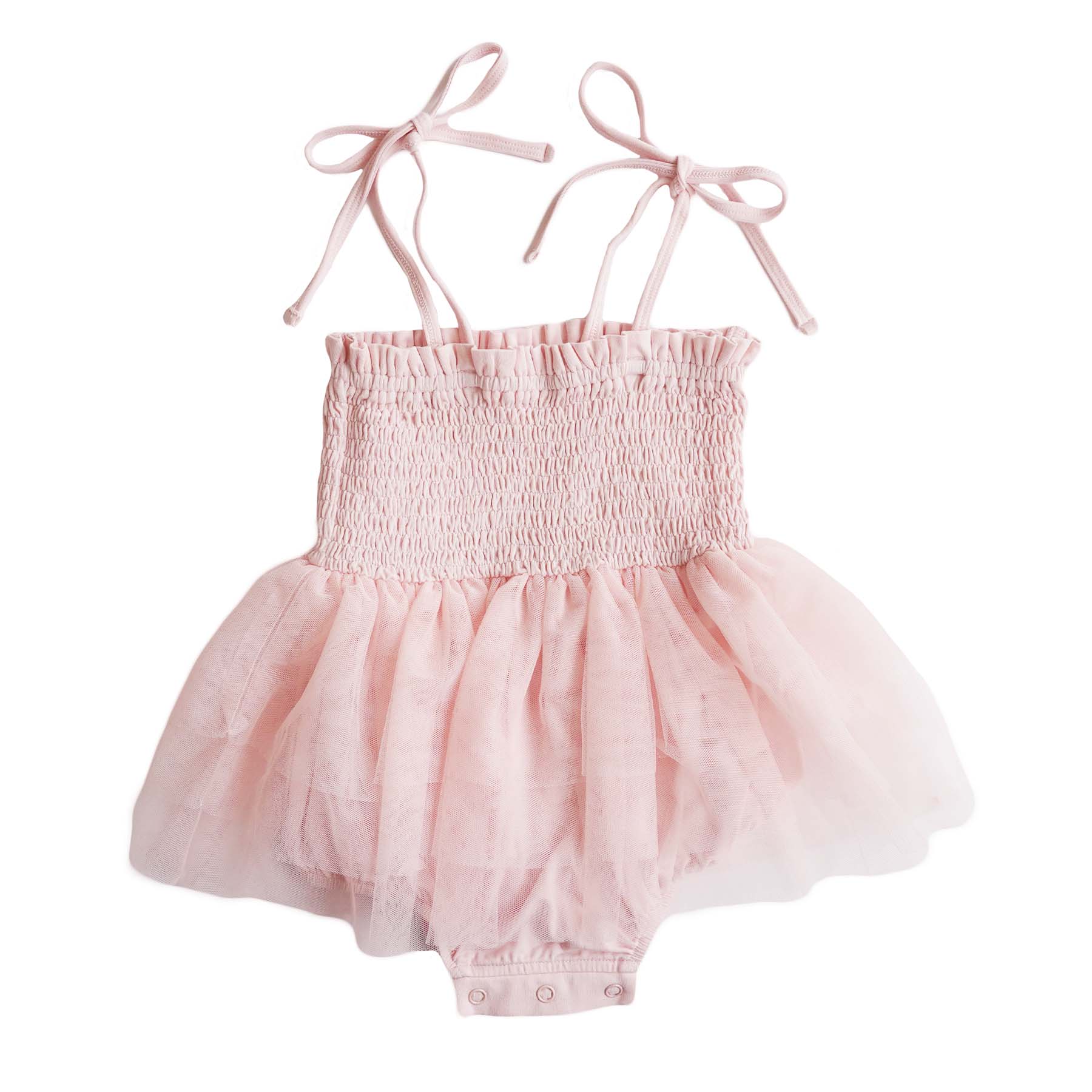Smocked Tutu Bodysuit