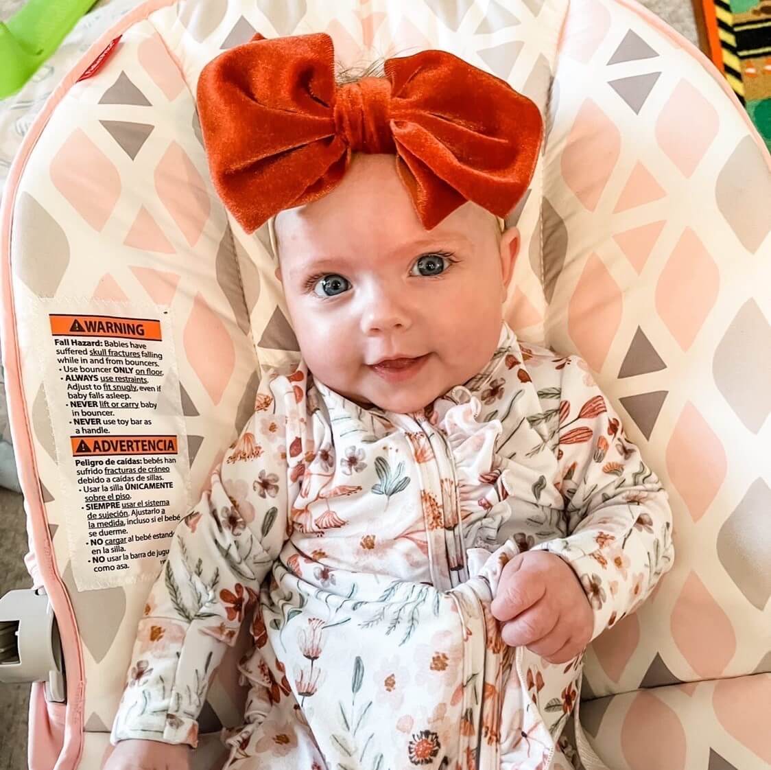 Velvet Bow Headband