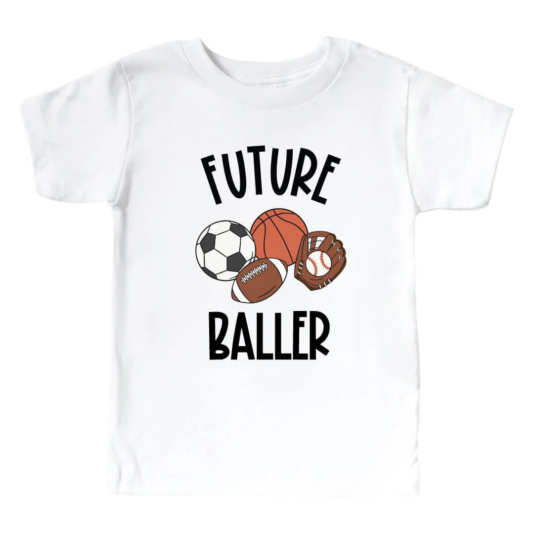 Kids Graphic Tee | White