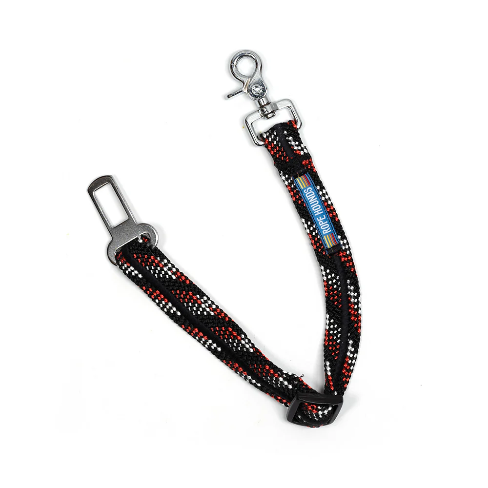 Dog Seat Belt - Reds/Oranges