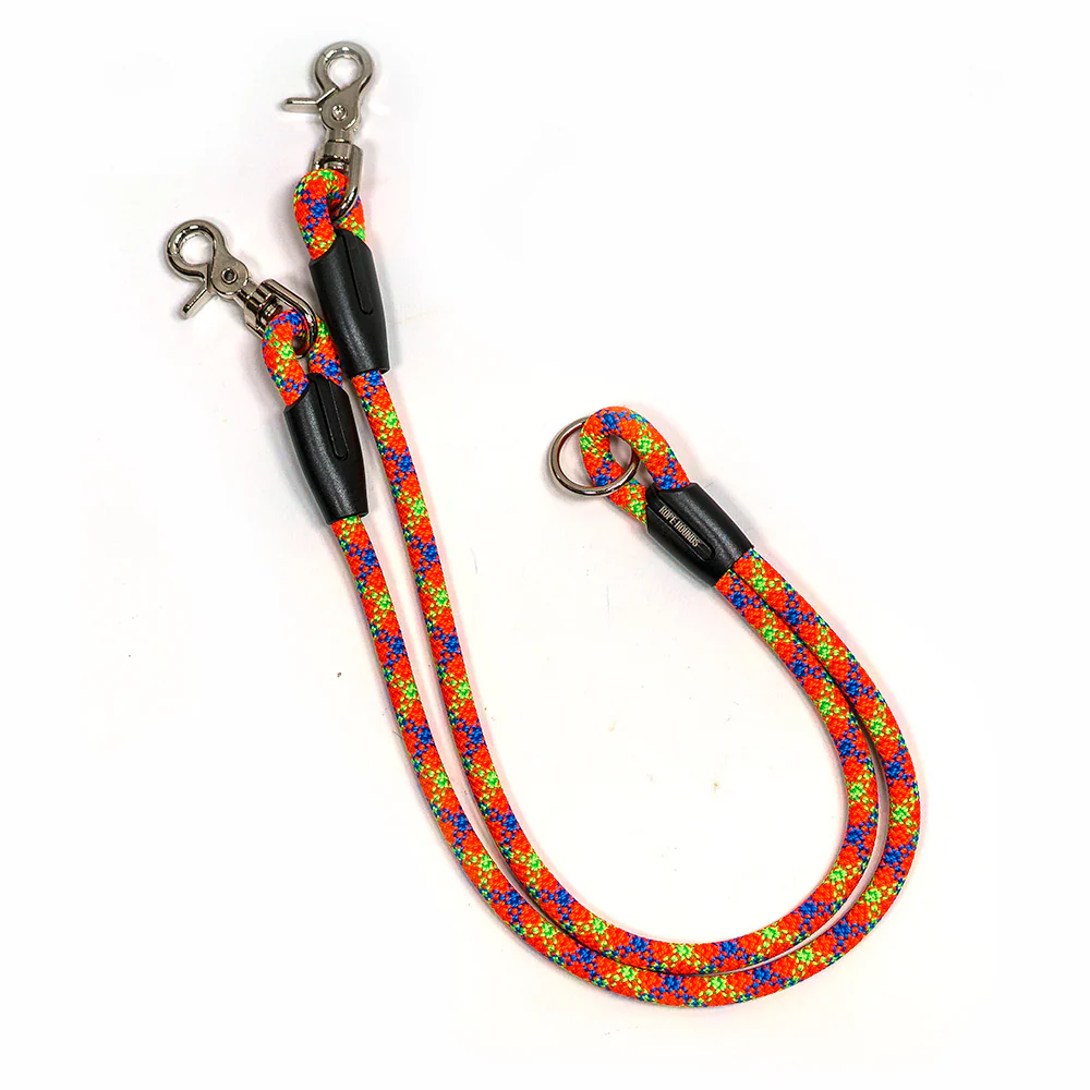 Splitter Dog Leash - Reds/Oranges