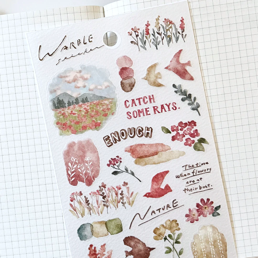 Mind Wave Warble Stickers