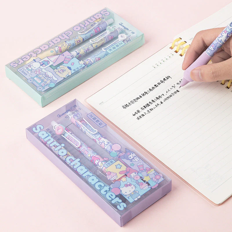Sanrio Comics Gel Pens Set of 3 Limited Edition