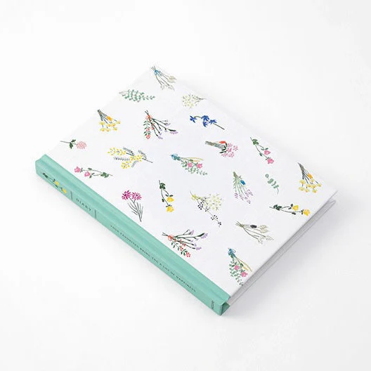 Midori Diary Dried Flowers
