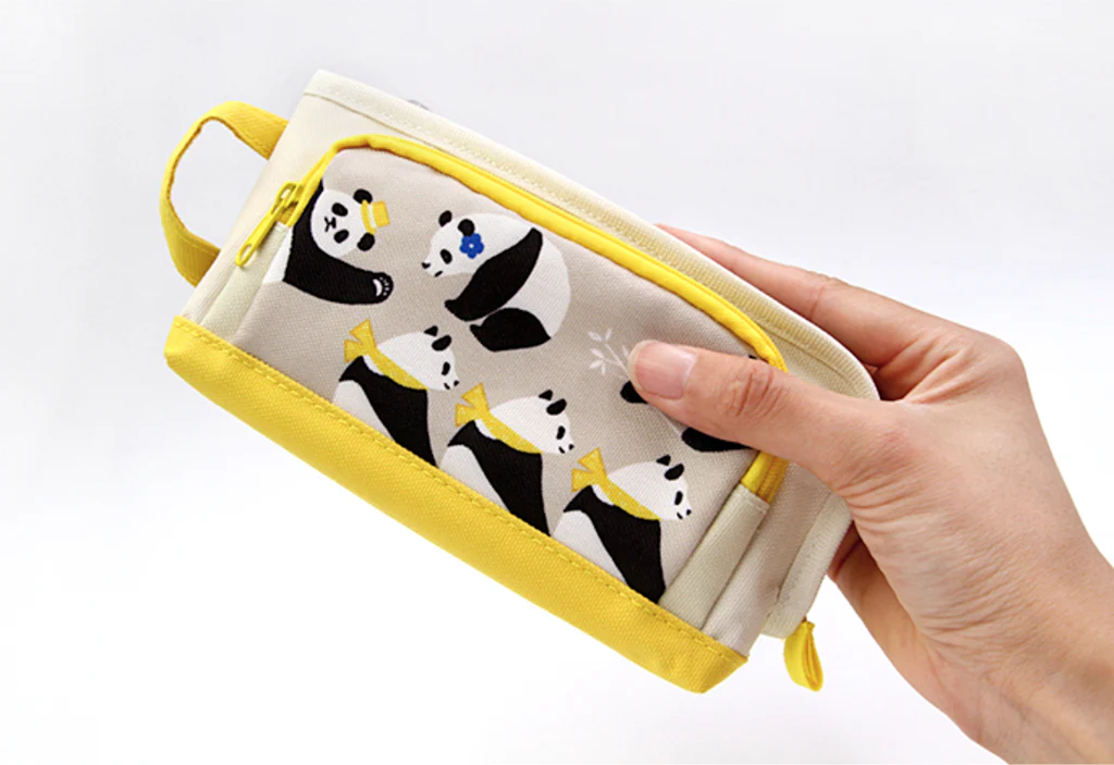 Large Panda Pencil Case