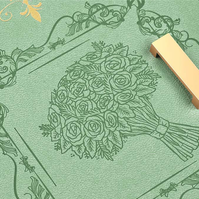 Blooming Secrets Heart Lock Journal