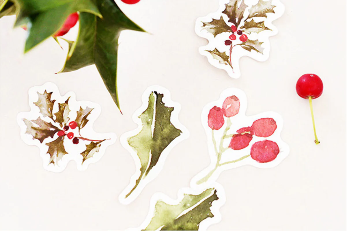 Winter Is Here Paper Stickers