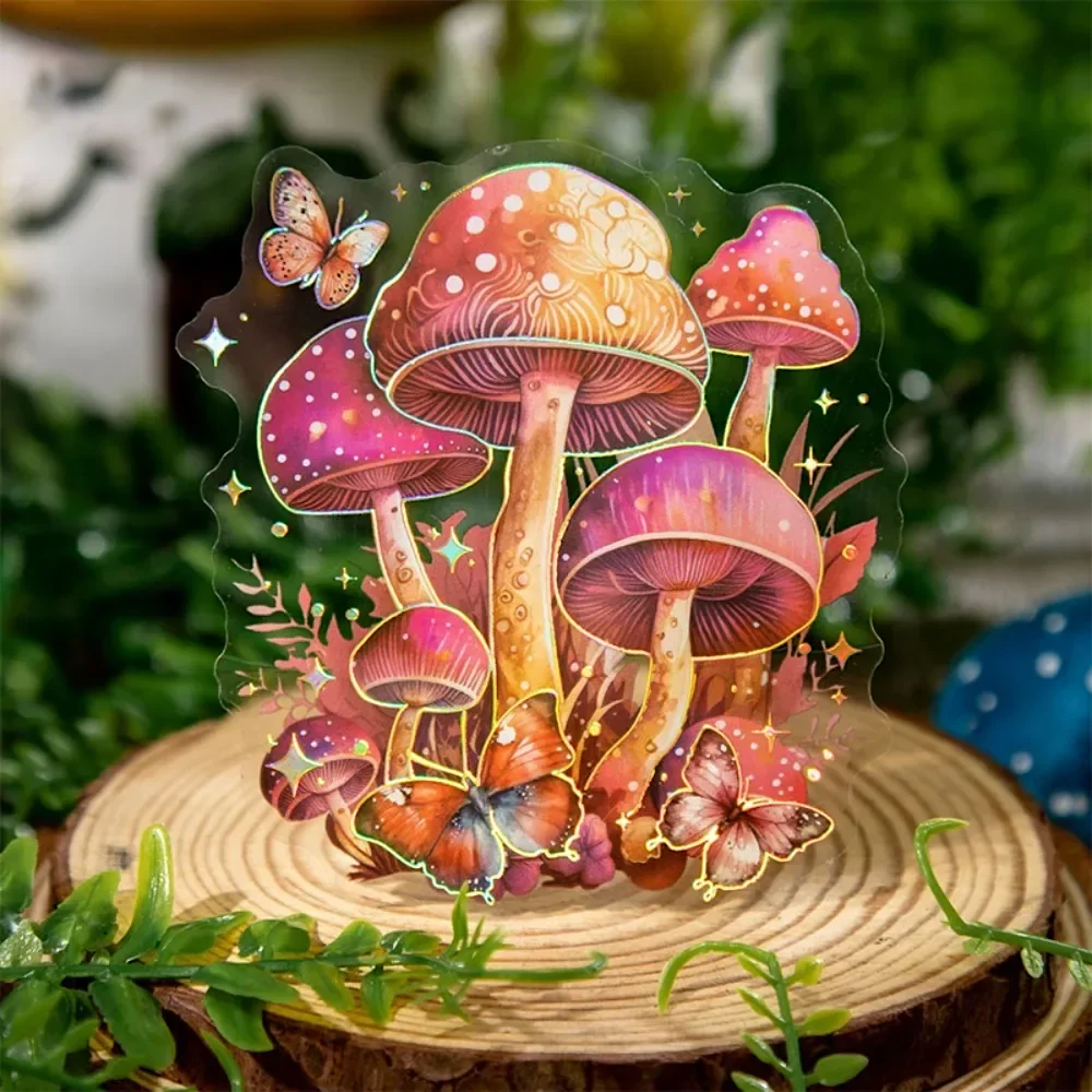 Magic Forest Mushroom Stickers