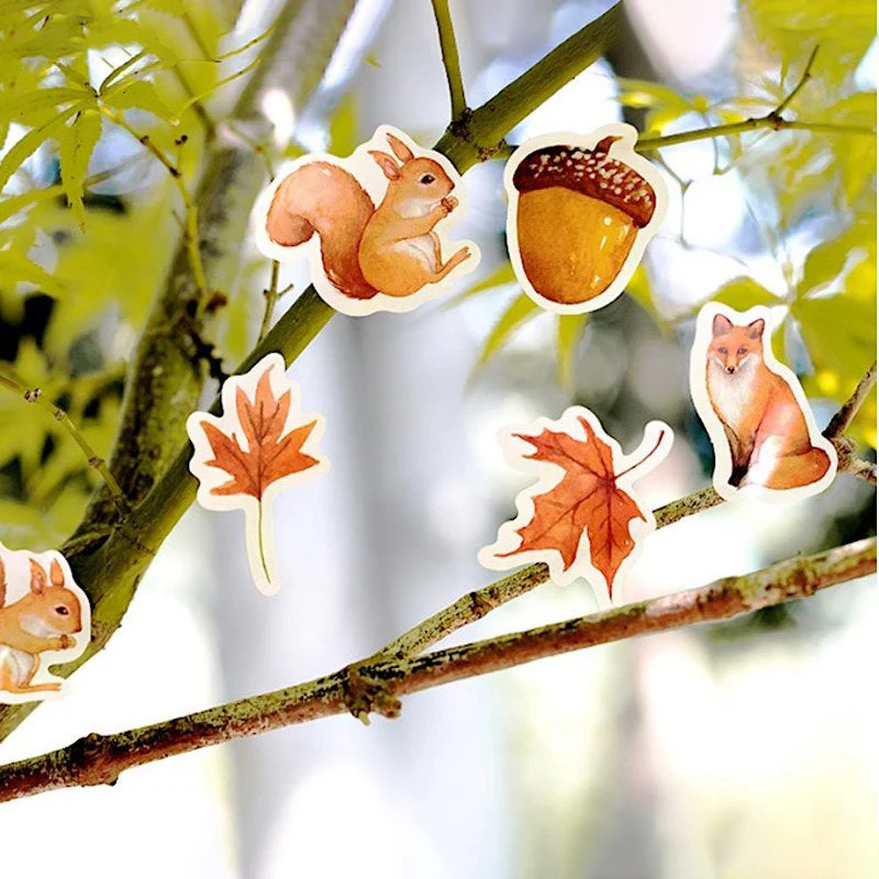 Autumn Forest Stickers