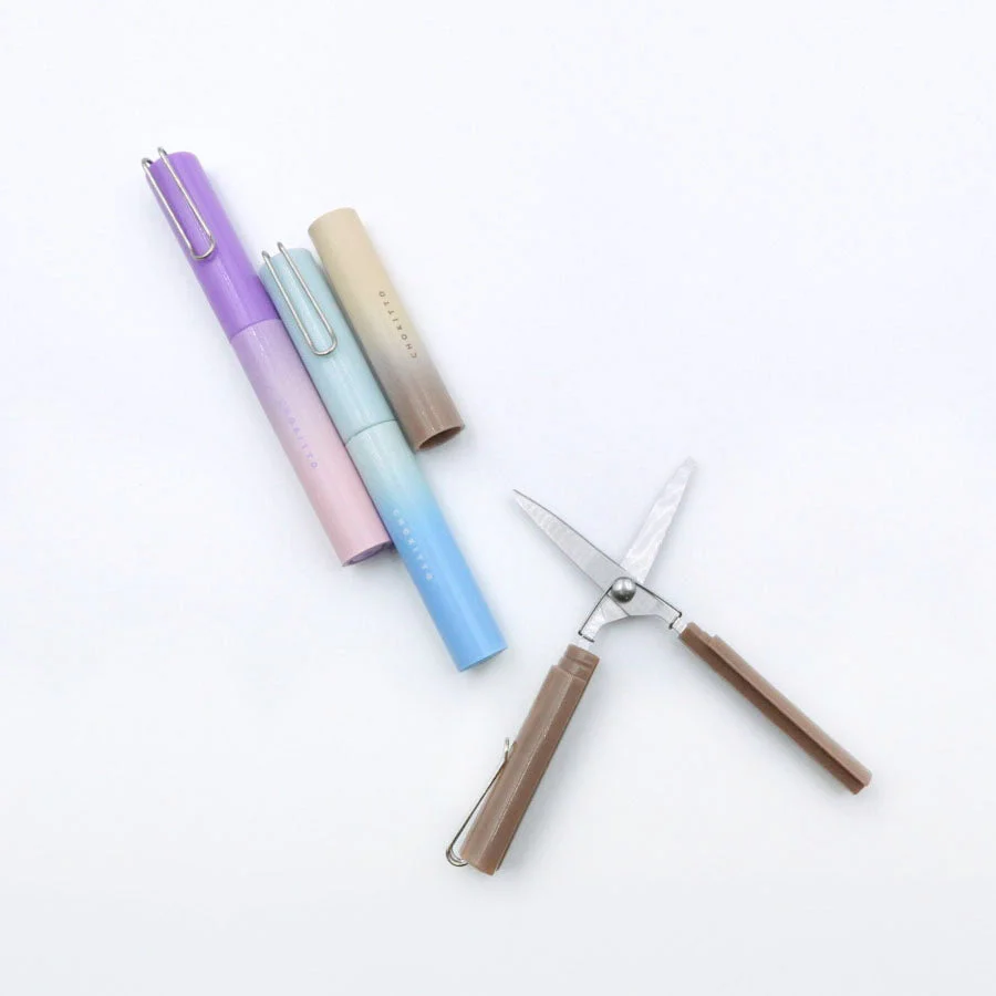 Q Lia Gradation Chokitto Compact Scissors