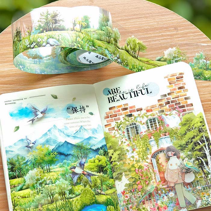 Dreamy Landscapes Artistic Masking Tapes