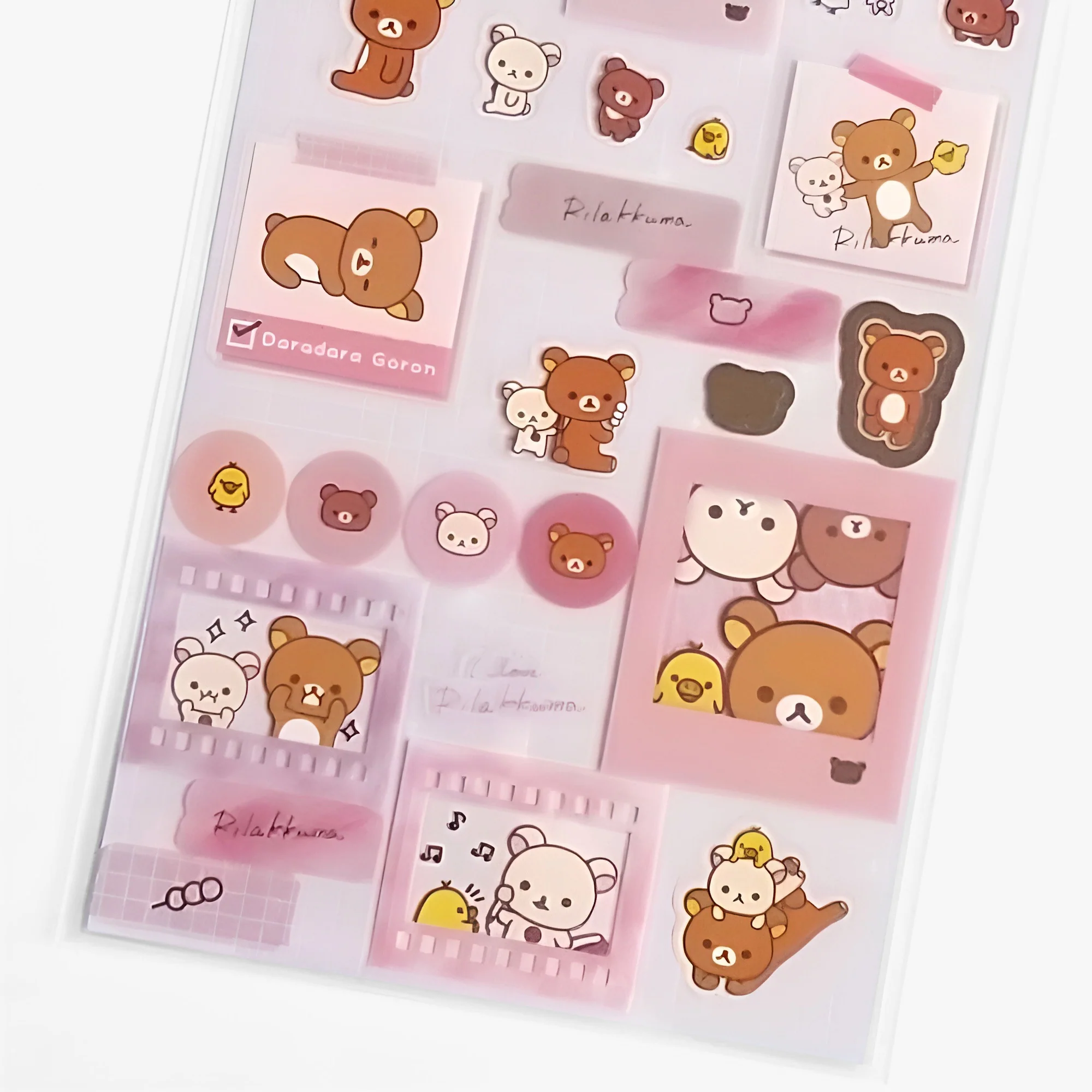 San x Rilakkuma Frame Stickers