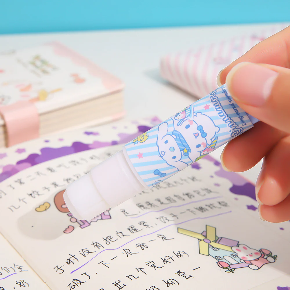 Animated Characters Retractable Glue Stick