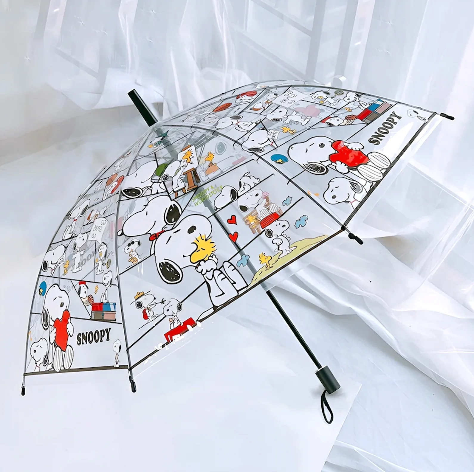 Peanuts Snoopy Transparent Umbrella