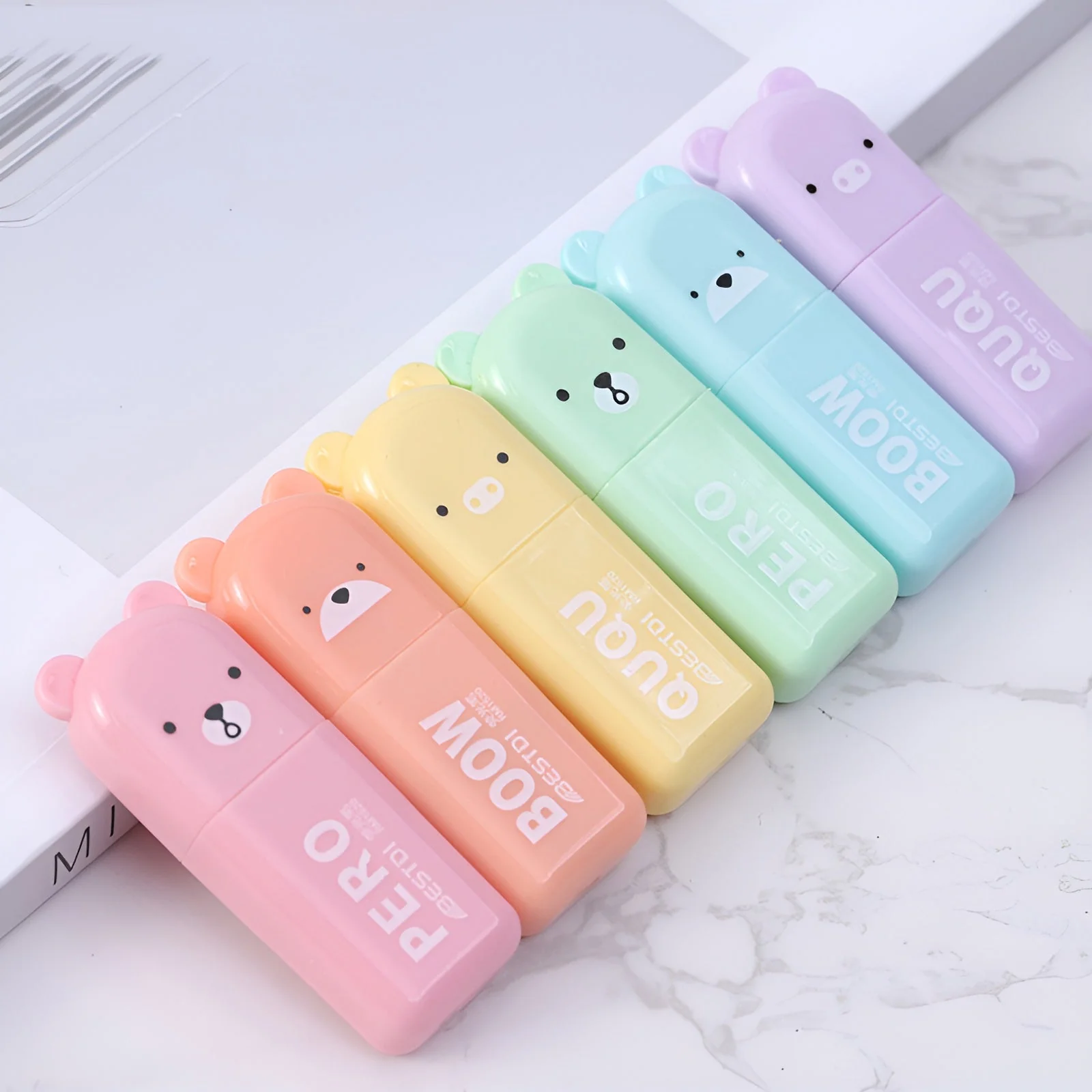Mini Cartoon Animal Highlighters