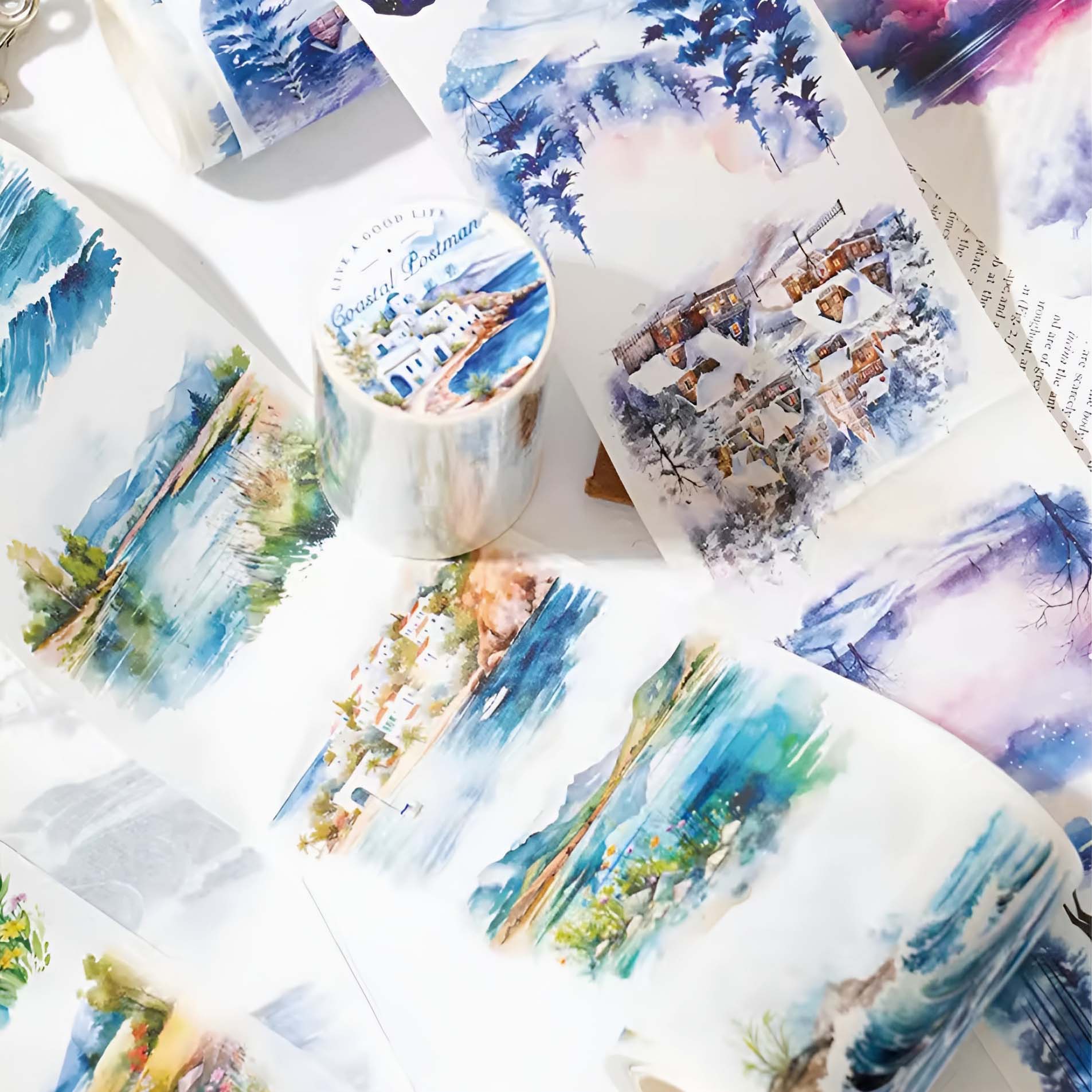 Nature Scenes Washi Tape Extra Large