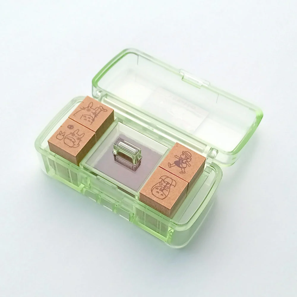 Beverly My Neighbor Totoro Stamp Set with Ink Pad