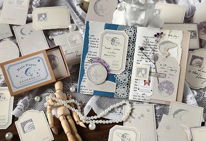 Textured Note Paper Set