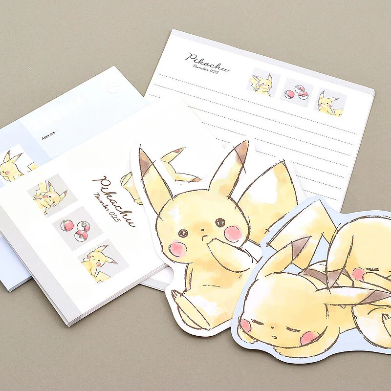 Pikachu Number 205 Letter Set
