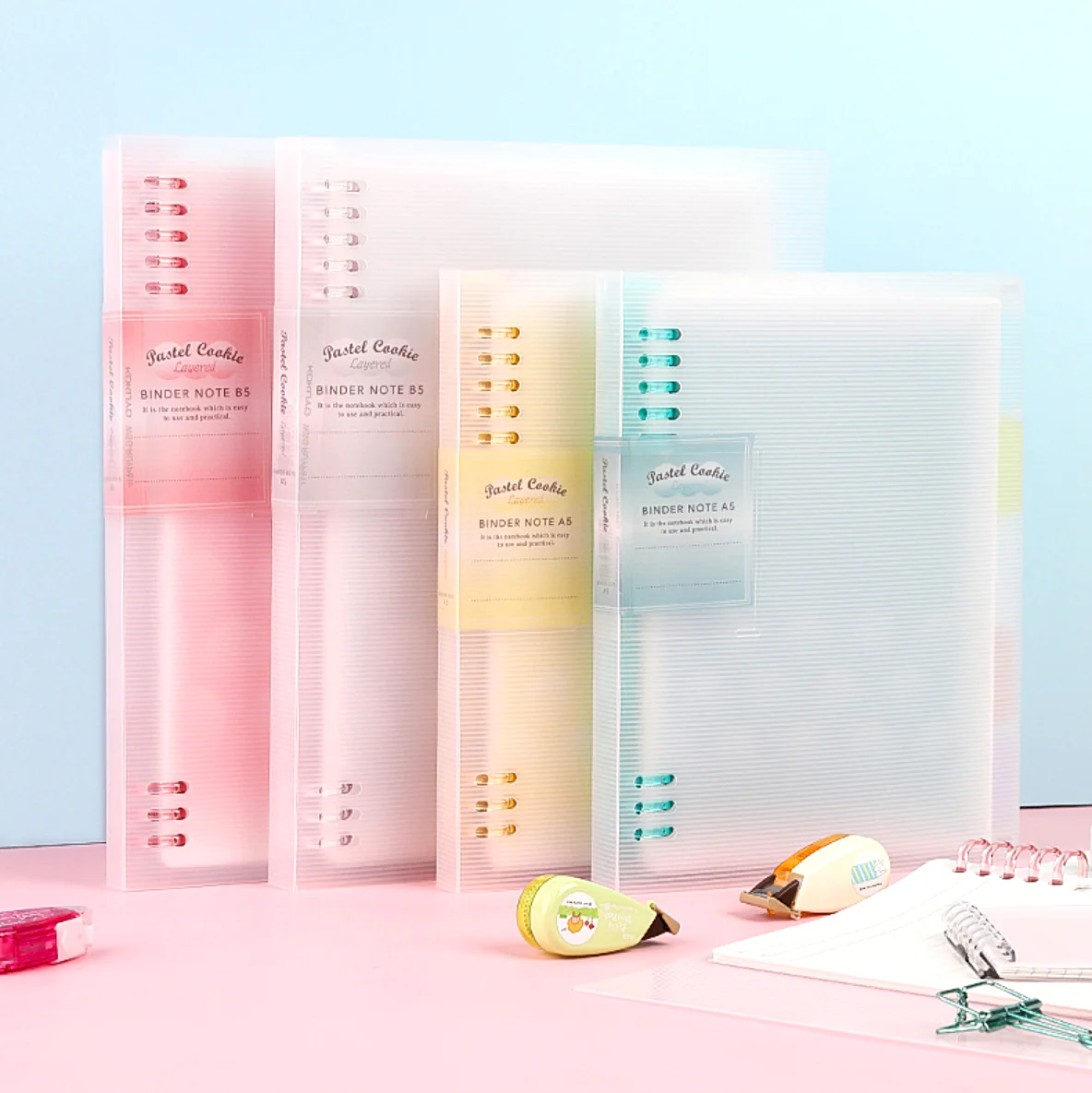 Pastel Cookie Binder