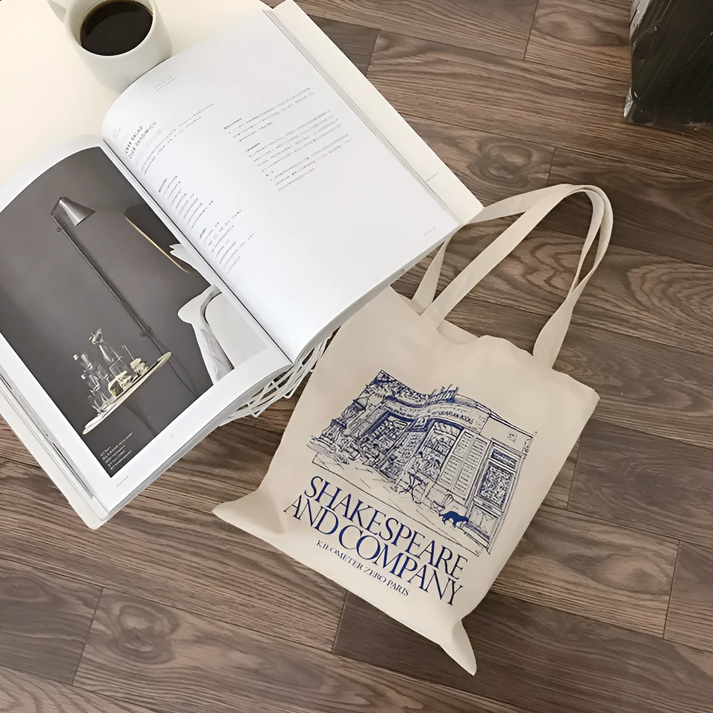 Shakespear And Company Tote Bag