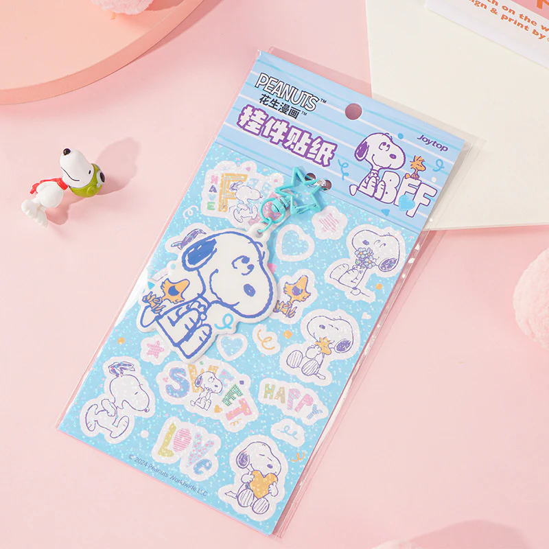 Peanuts Snoopy Holo Stickers & Pendant