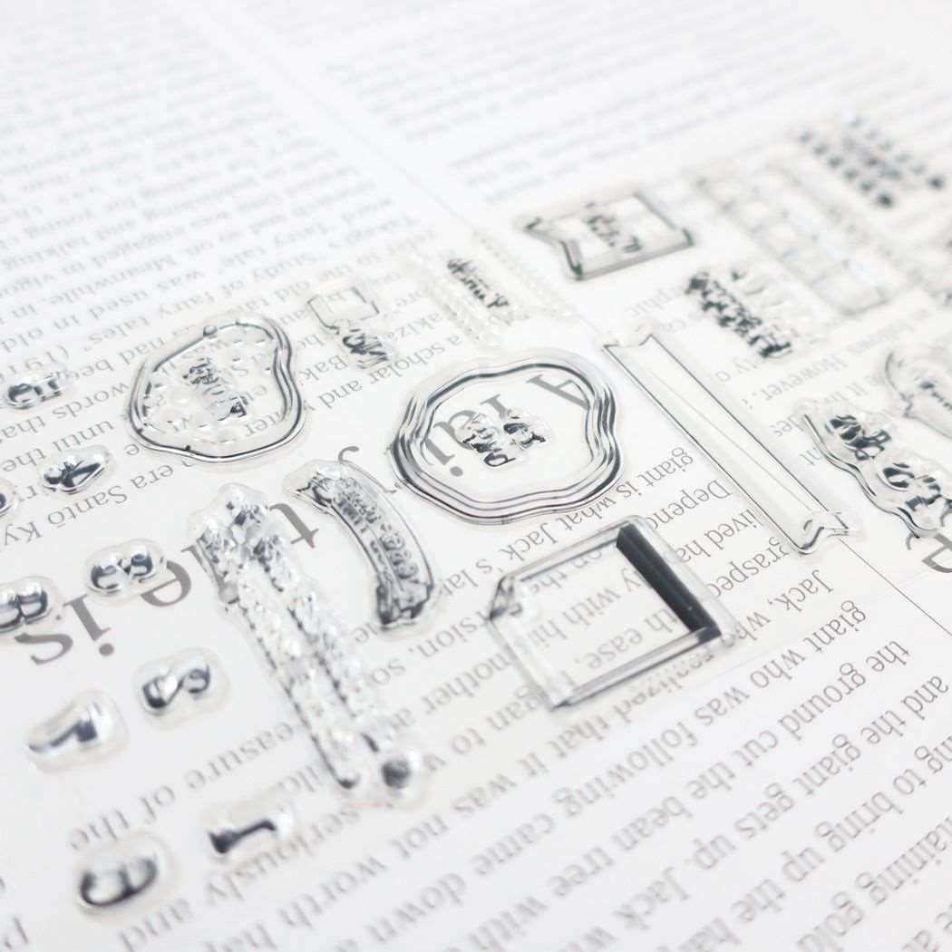 Kamio Daily Deco Clear Stamp - Daily