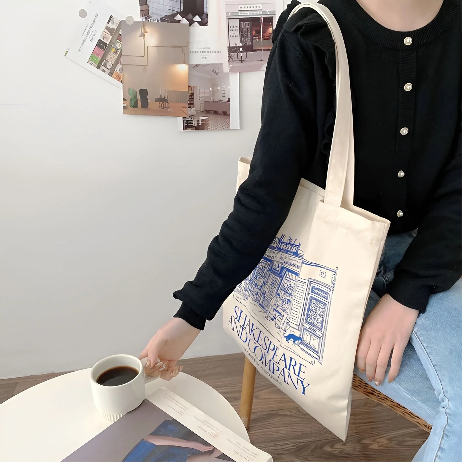 Shakespear And Company Tote Bag