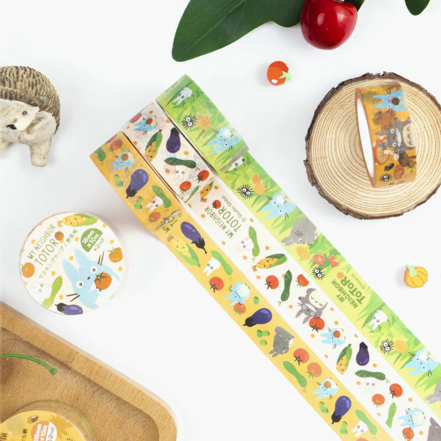 My Neighbor Totoro Washi Tapes - Summer & Autumn Set
