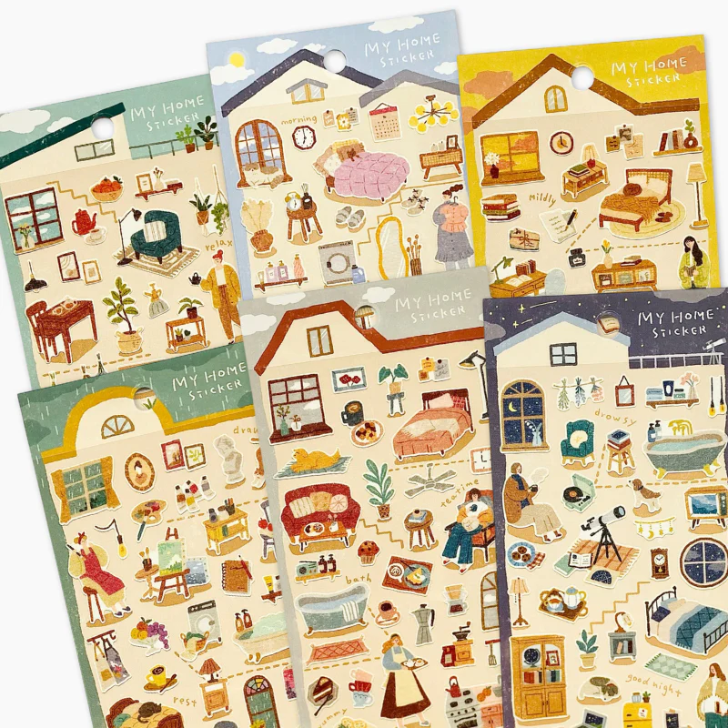 Cozy Home Decor Stickers