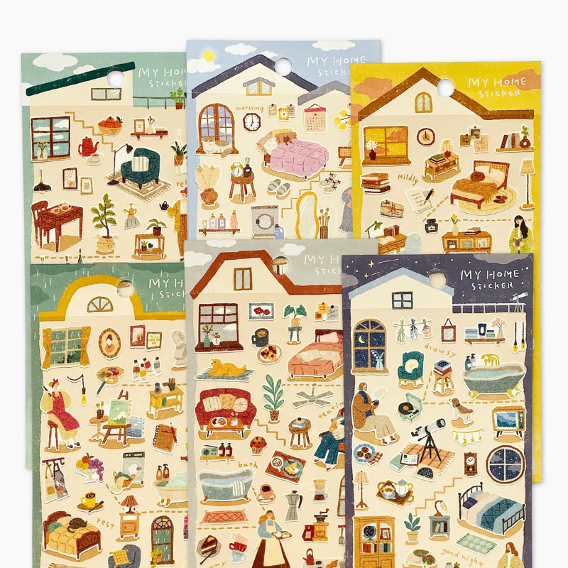 Cozy Home Decor Stickers