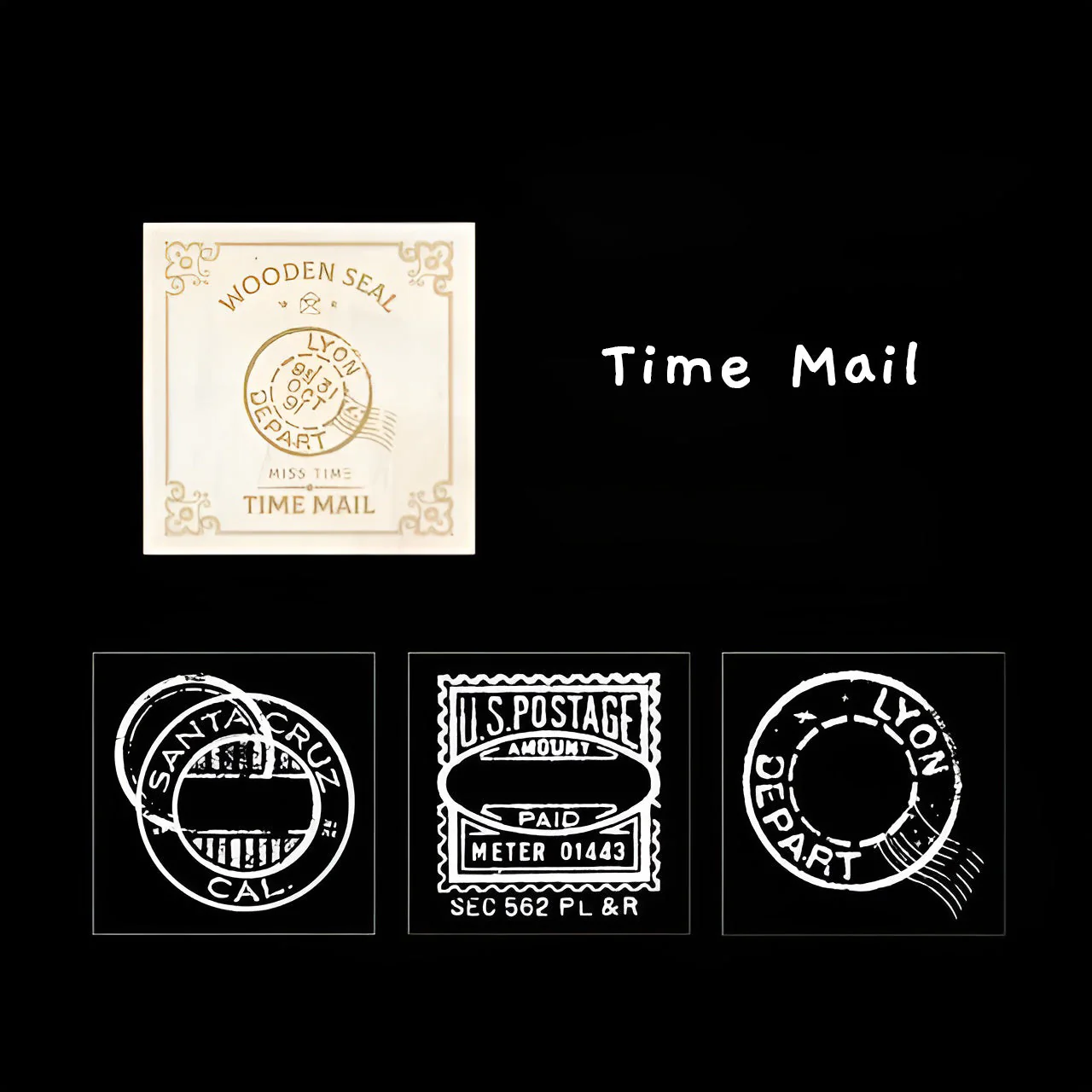 Vintage Craft Triple Stamp Cube