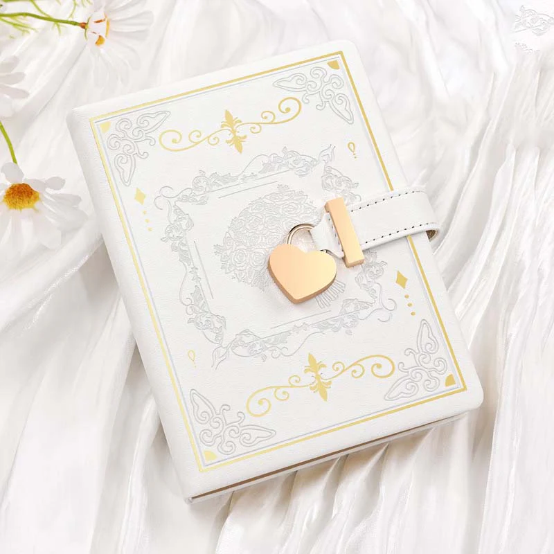 Blooming Secrets Heart Lock Journal