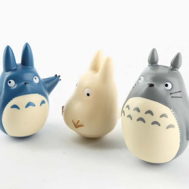 Nibariki Studio Ghibli Roly Poly Toy Set