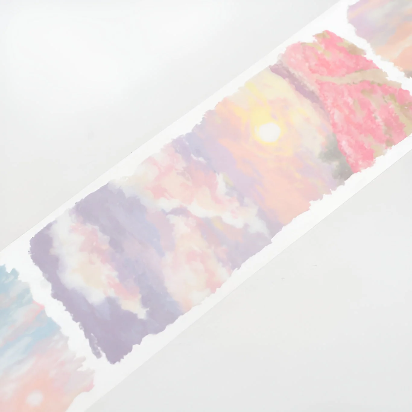 Clear Tape Landscape Sunset