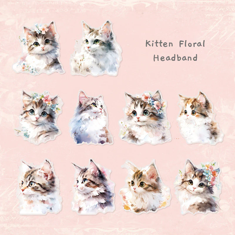 Blossom Animal Delight Holo Stickers