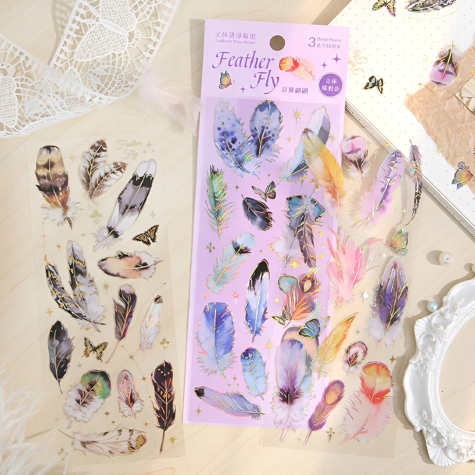 Enchanting Nature Holo Stickers