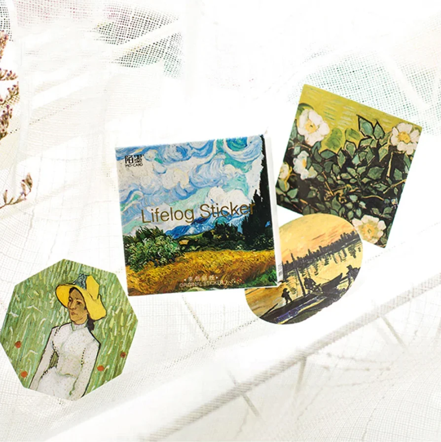 Van Gogh Paper Stickers