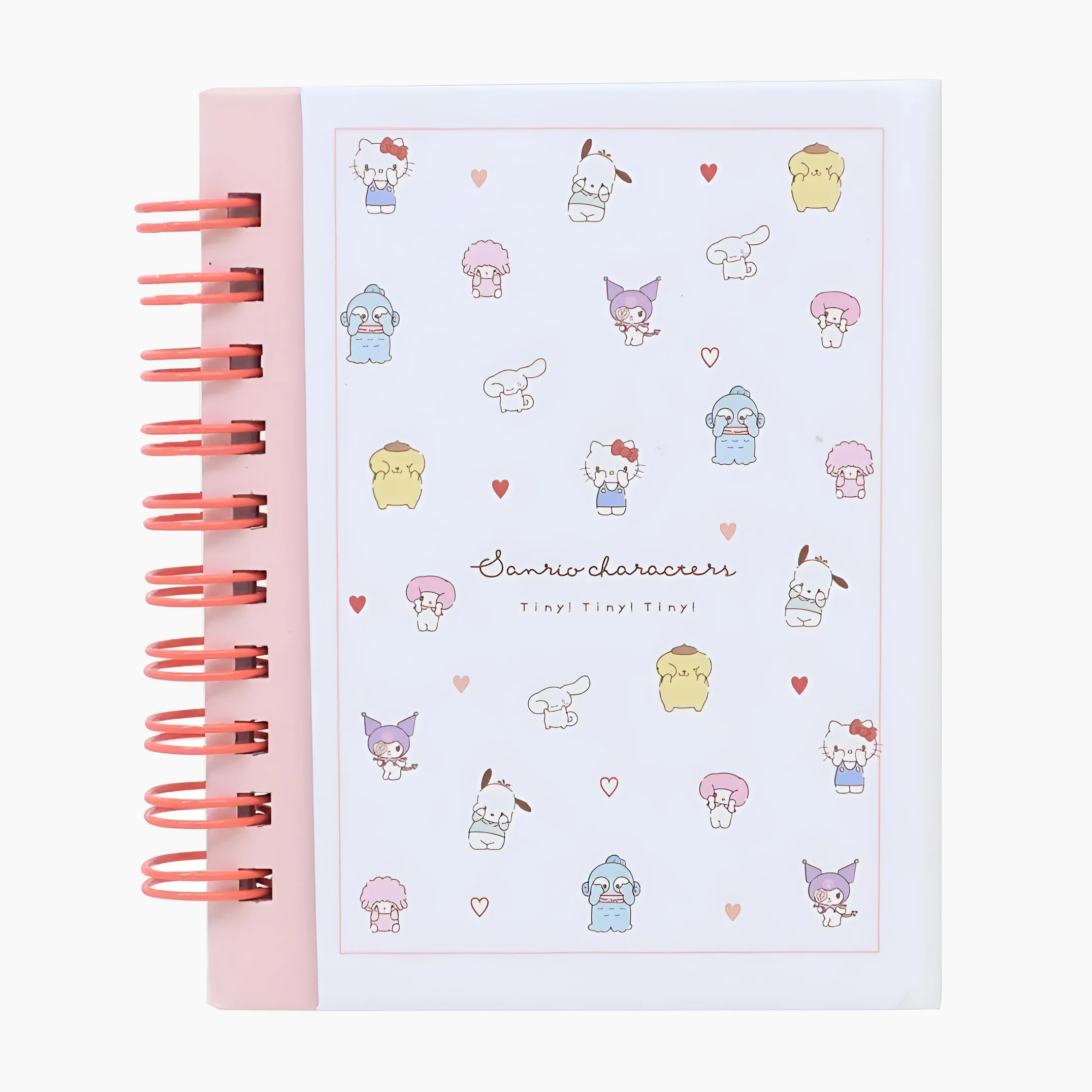 Sanrio Characters Hardcover Spiral Notebook