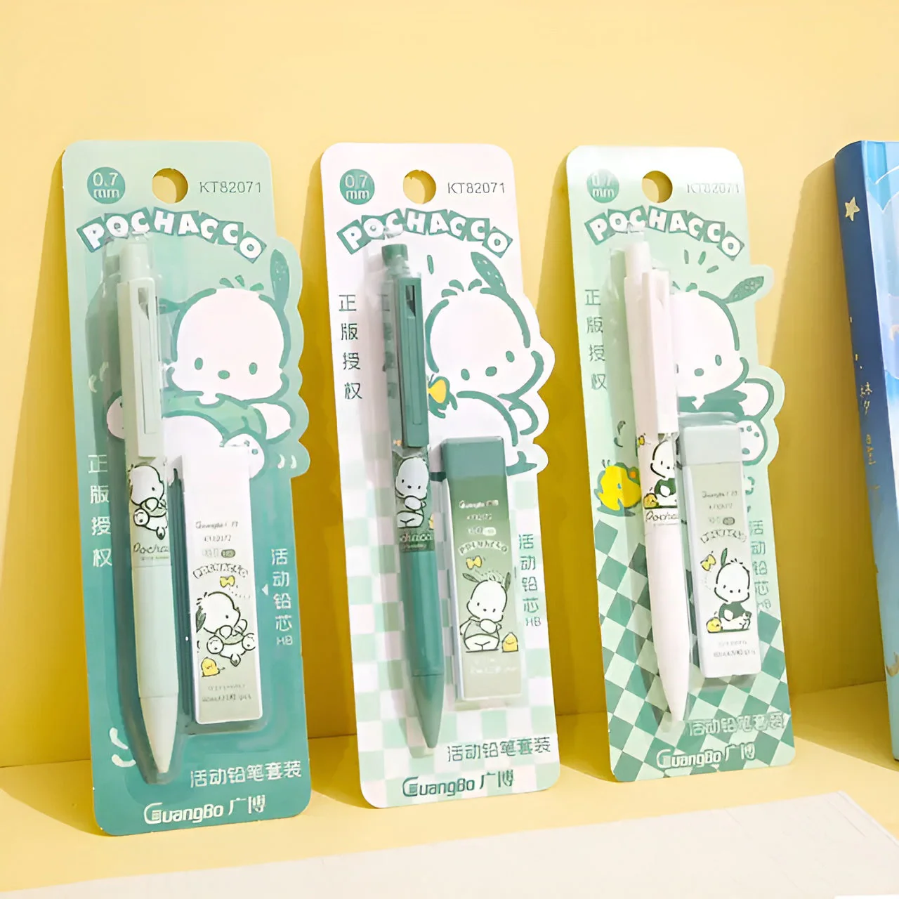 Sanrio Pochacco Mechanical Pencil Set