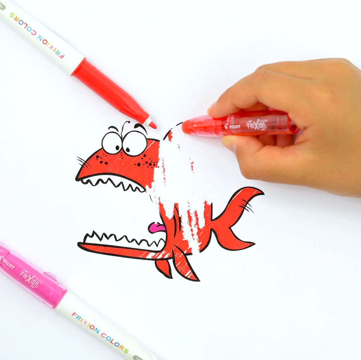 Erasable Felt-Tip Marker Set 12 Color