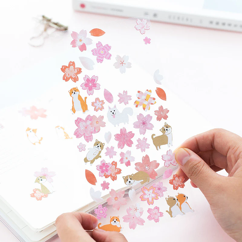 Spring Flower Stickers