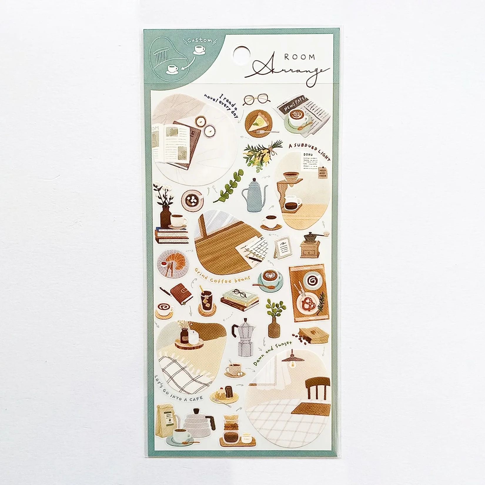 Mind Wave Room Arrange Stickers