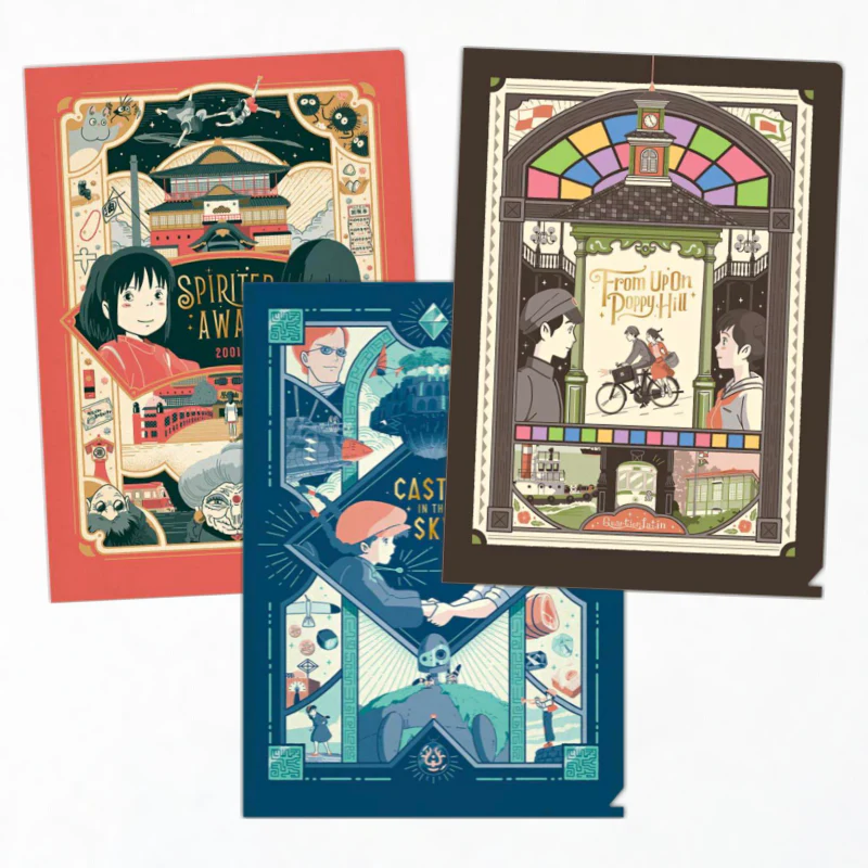 Retro Frame Clear Folder